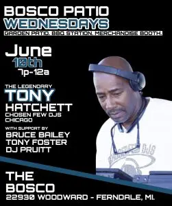 Bosco Patio Wednesdays ft. Tony Hatchett