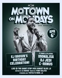 Motown on Mondays – MOM LA