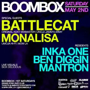 BOOMBOX with BATTLECAT & MONALISA