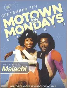 Motown on Mondays Oakland