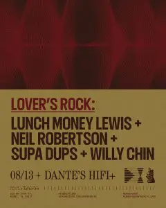 Tonight and this weekend at Dante’s HiFi