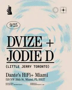 Tonight + This weekend at Dante’s HiFi