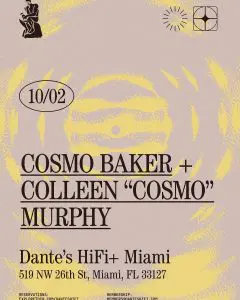 Tonight and this weekend at Dante’s HiFi