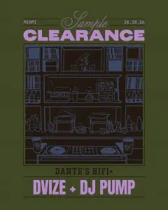 Tonight and this weekend at Dante’s HiFi