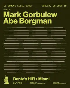 Tonight at Dante’s HiFi