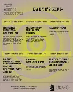 This Week at Dante’s HiFi