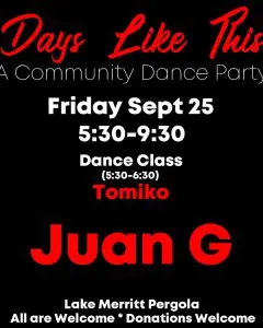 Days Like This – A Community Dance Party