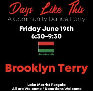 Days Like This – A Community Dance Party