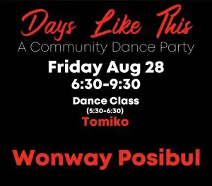 Days Like This – A Community Dance Party