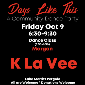 Days Like This – A Community Dance Party