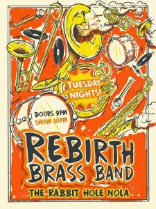 Rebirth Brass Band Tuesdays