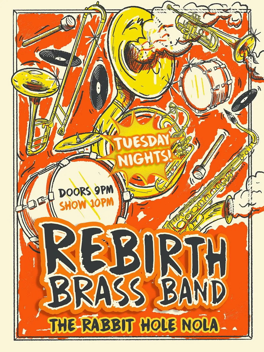 Rebirth Brass Band Tuesdays