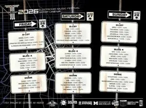 Tec-Troit Electronic Music Festival 2026