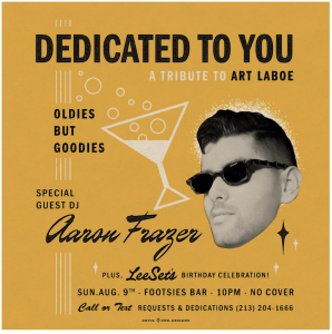 DEDICATED TO YOU – A Tribute to Art Laboe