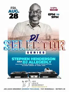 The DJ Selector Series featuring Stephen Henderson aka DJ Allegedly