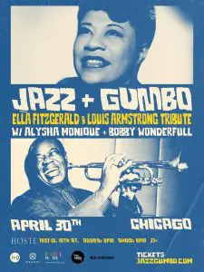 Jazz + Gumbo: Ella + Louis Tribute w/ Alysha Monique & Bobby Wonderfull