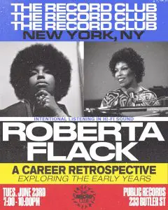 TRC 061 (NYC): A Roberta Flack Retrospective