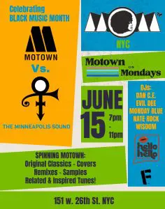 Motown on Mondays NYC