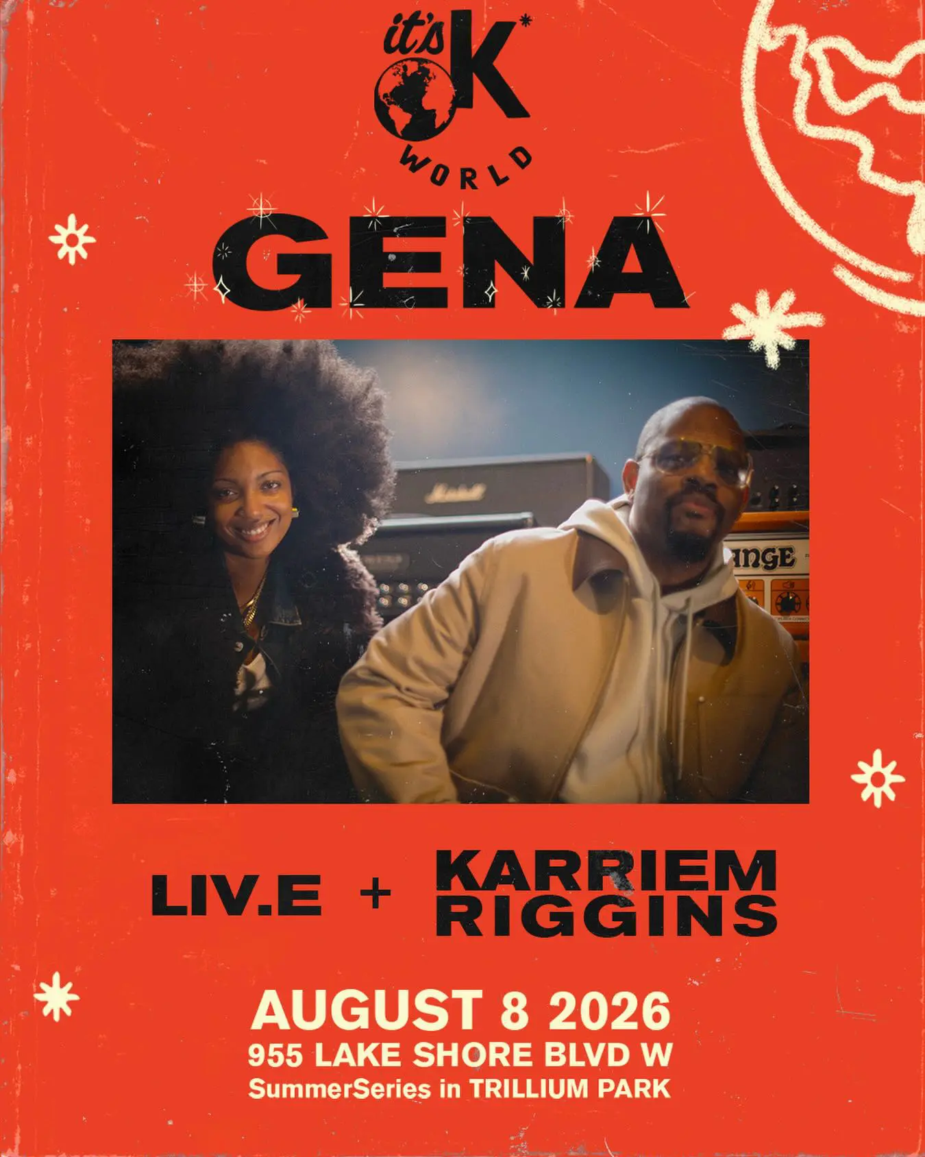 It’s OK* World with GENA, Liv.e, Karriem Riggins and more