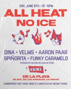 All Heat No Ice w/ Spiñorita, Funky Caramelo, Miz Honey P, Vonkiss