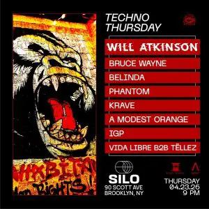 Techno Thursday feat. Will Atkinson
