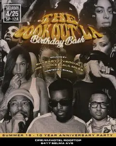 The Cookout LA: Summer 16 Birthday Edition w/ Jalil Miles, DJ Social & Joe Cooks
