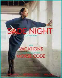 Sade NightTHURSDAY SEPT 3 we’re gonna be blessed by a great. One of my first guests at Sade Night LA @djmorsecode is returning and I couldn’t be happier. Nat’s one of the best DJs around, from LA to t