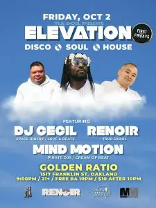 Elevation (1st Fridays) | Disco, Soul, House
