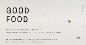 Good Food Listening Session #11