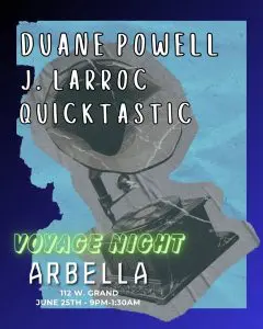 Voyage Night w Duane Powell & J.Larroc