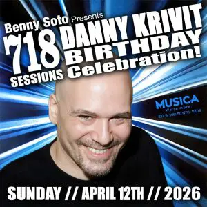 718 Sessions celebrates Danny Krivit’s Birthday