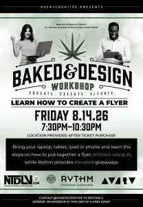 Baked & Design Workshop – Sponsored by RYTHM