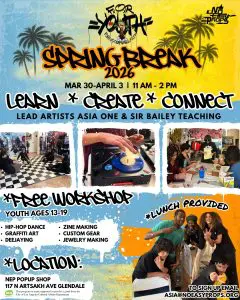 Fortify Our Rebel Youth Spring Break Teen Hip-Hop Day Camp March 30 – April 3