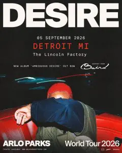 Arlo Parks – Desire Tour