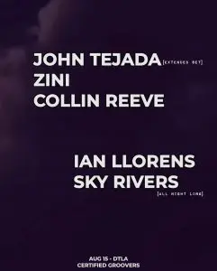 Certified Groovers: John Tejada and More