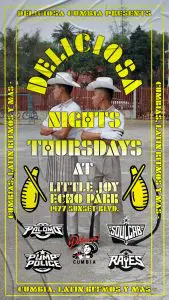 Deliciosa Nights: A Night Cumbia, Latin Rhythms Y Mas!