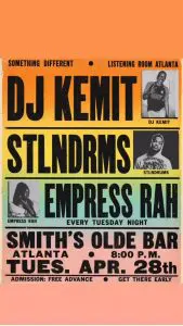 DJ Kemit, STLNDRMS, DJ Empress Rah