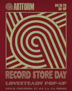 Record Store Day | Lovesteady Pop-Up