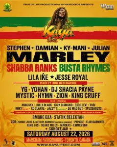 Kaya Fest TORONTO 2026
