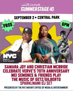 Samara Joy and Christian McBride Celebrate Verve’s 70th Anniversary