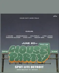 HOUSEPARTY. MUSIC FINALE