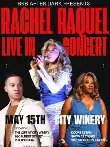 RNB After Dark Presents Rachel Raquel with Special Guests Rico Anderson and Queen of the Pen at City Winery
