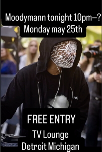Moodymann Tonight! No Cover
