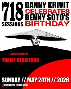 718 SESSIONS Kicking off Summer 2026 Benny Soto’s Birthday Celebration Outdoors