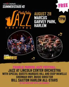 Charlie Parker Jazz Festival: Jazz at Lincoln Center Orchestra with special guests Marquis Hill and Ekep Nkwelle / Sherman Irby, music director
