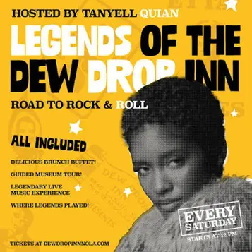 Black Music Month Brunch: Legends of the Dew Drop | Road to Rock & Roll