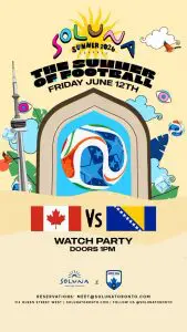 Canada vs Bosnia & Herzegovina Watch Party