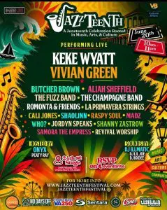 JazzTeenth Festival ft. Keke Wyatt and Vivian Green