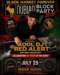 Nubian Block Party 2026 ft. Chubb Rock, Tweet, Special Ed, and Supercat