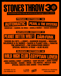 Stones Throw 30 (Day 1 of 3) ft. Automatic, Pearl & The Oysters & more